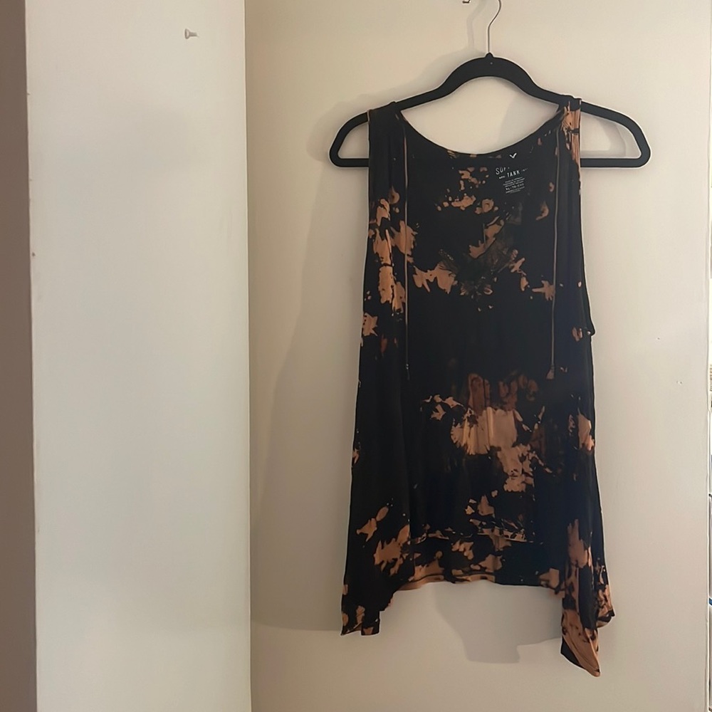 soft and sexy tank top (bleach pattern)